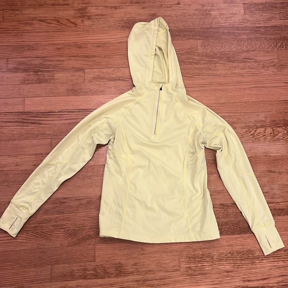 MPG hoodie size small LIME GREEN/YELLOW neon